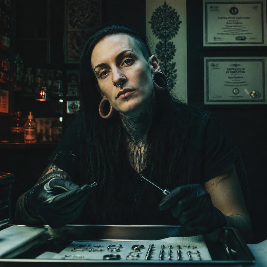 JD — Piercer at Surf City Tattoo